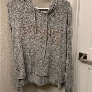 PINK lightweight sweater!! worn once!!!